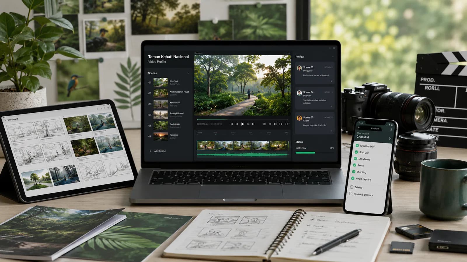 Produksi Video Profil Taman Kehati Nasional